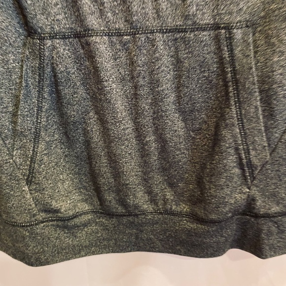 BKE Men’s Charcoal Mock twist fleece sweatshirt w Front pouch pocket sz XL - Picture 6 of 6